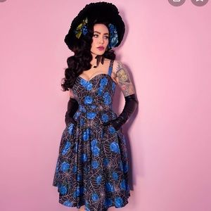 Micheline Pitt vixen spider web dress